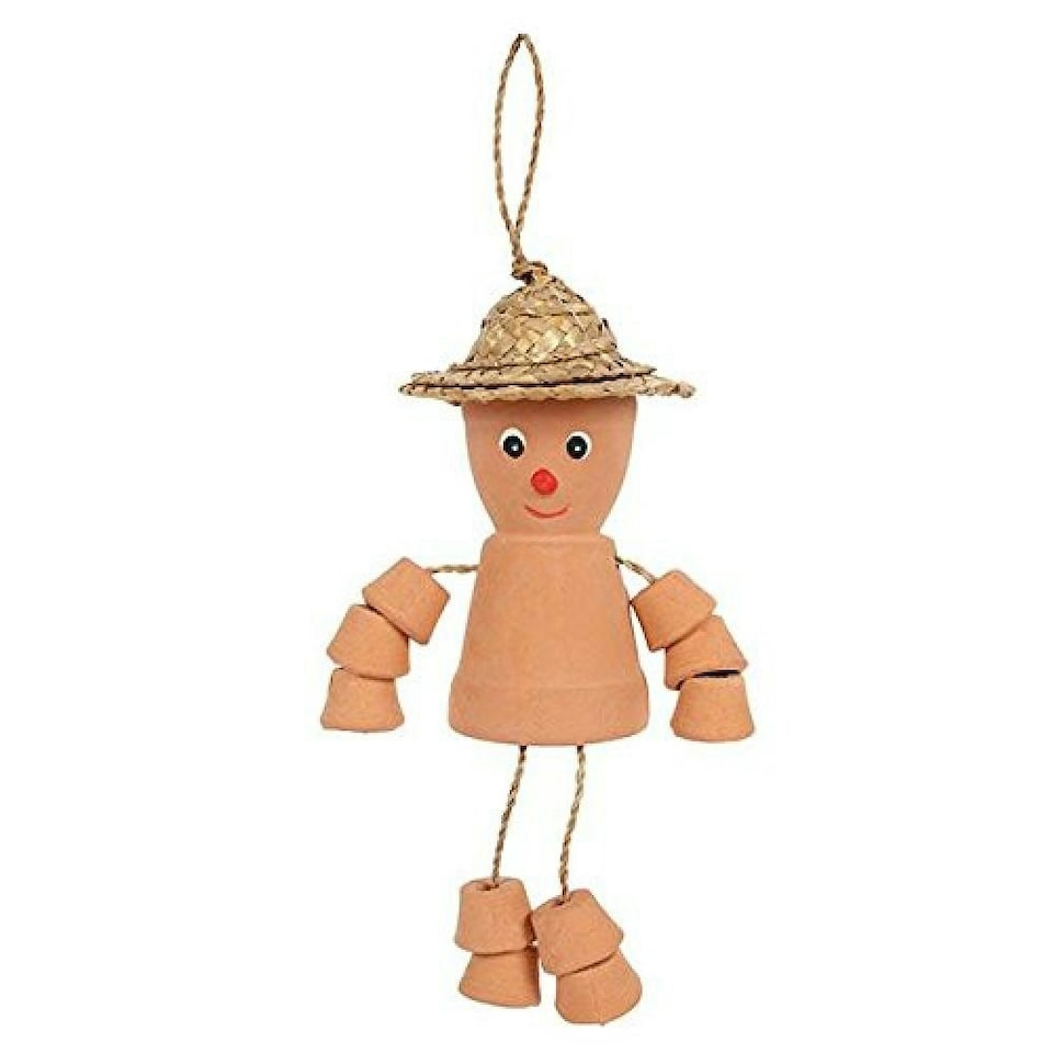 Something Different Terracotta Pot Man - Terracotta - Large