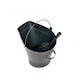 image 8 of Heavy Duty Steel Fireplace Coal Bucket Scuttle Hod with Shovel