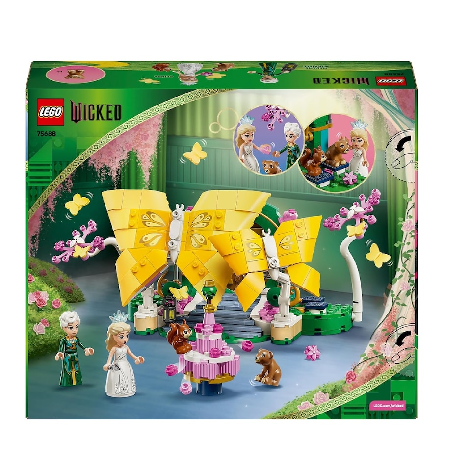 image 1 of Lego 75688 Wicked Glinda's Wedding Day 476 Piece Set