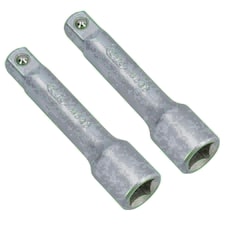 3/8in Drive Socket Ratchet Extension Bar Total Length 3in (75mm) CR-v Steel 2pc