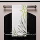 image 2 of Green Leaf Border (Kitchen Towel)
