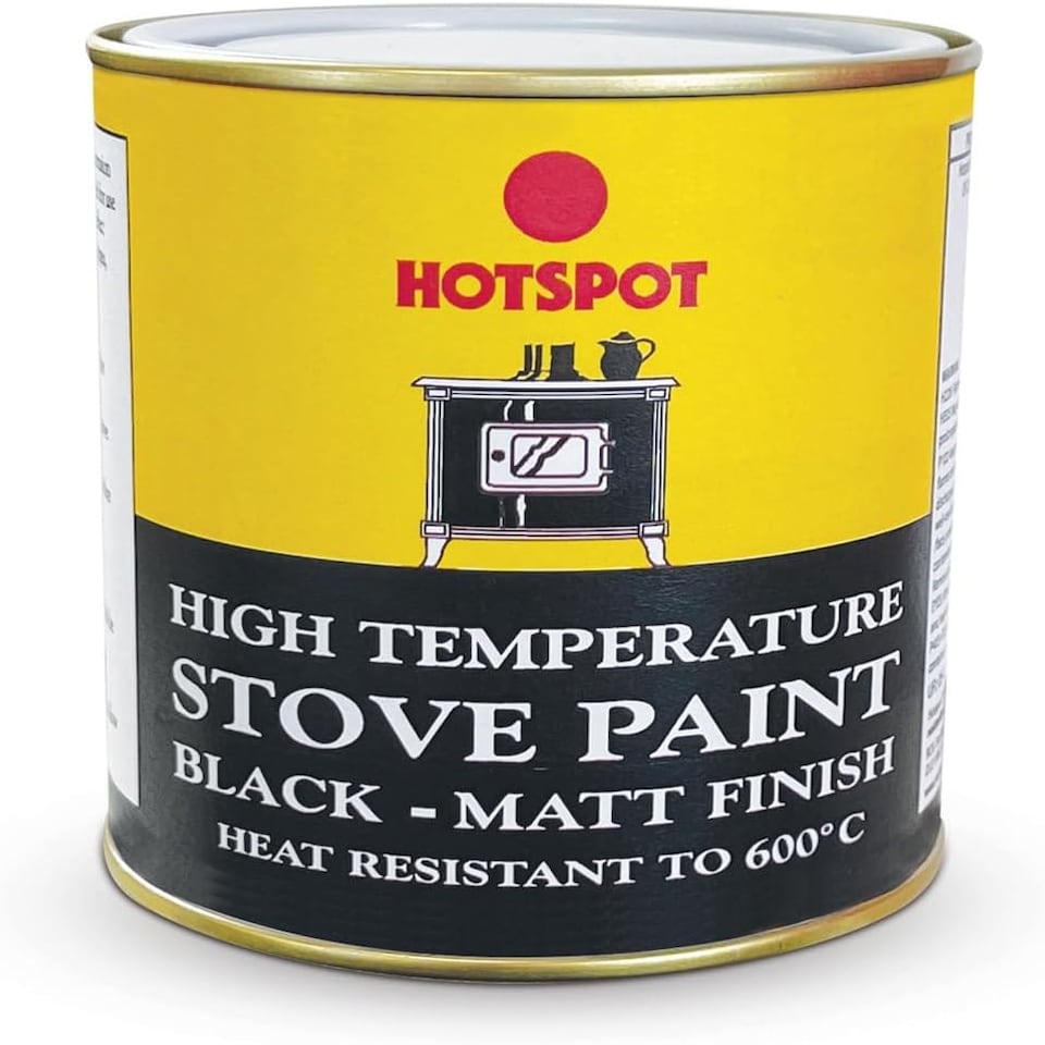 Stove Paint Matt Black 100ml