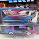 image 2 of 1990 Nissan 240SX Custom Bright Cyan with Magenta Flames 1:64 Johnny Lightning JLSF024A