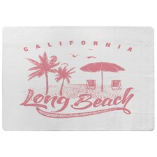 Cali Long Beach (Rug) Pink | Medium: 80x150cm