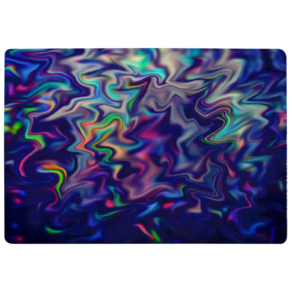 image 1 of Psychedelic Marble Rug | Multi