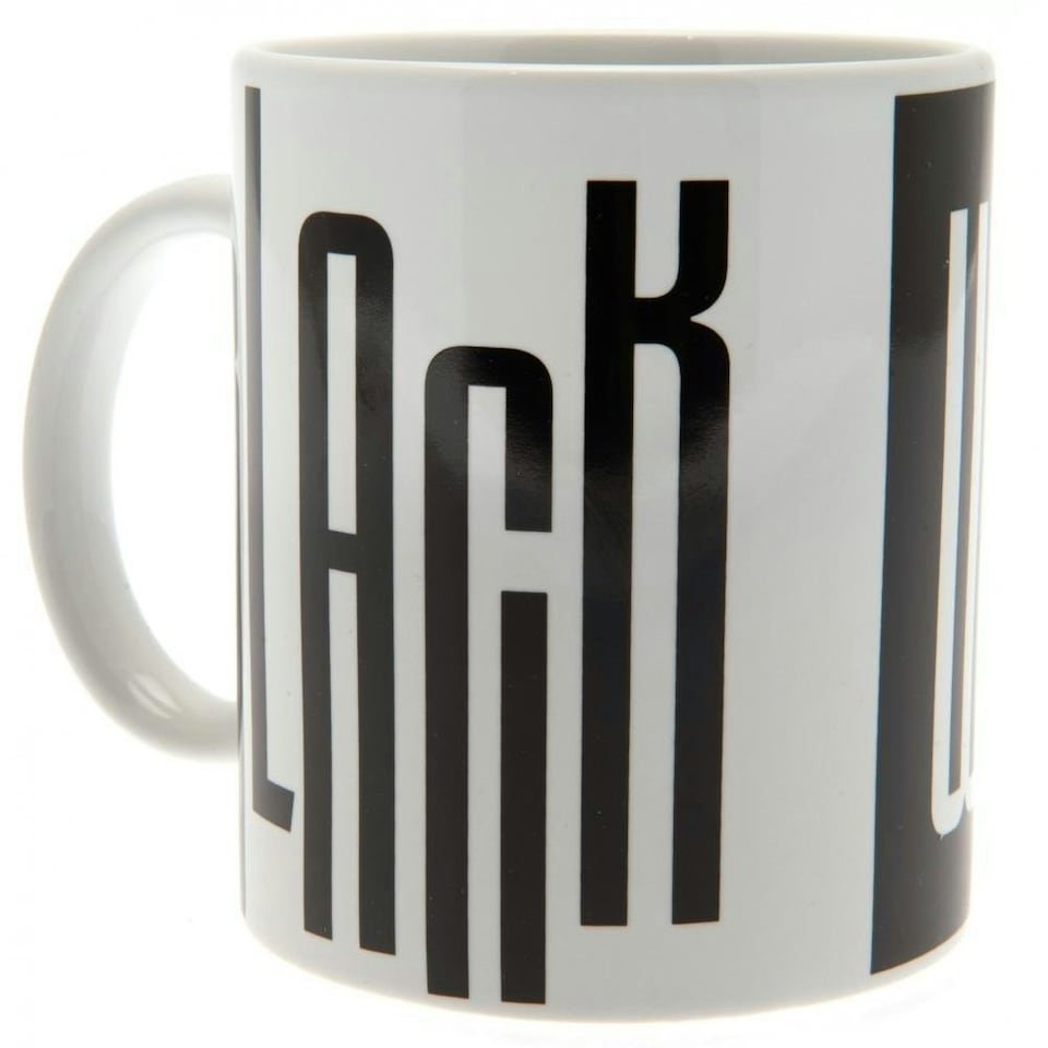 image 1 of Juventus FC Black and White Mug - Black/White - One Size