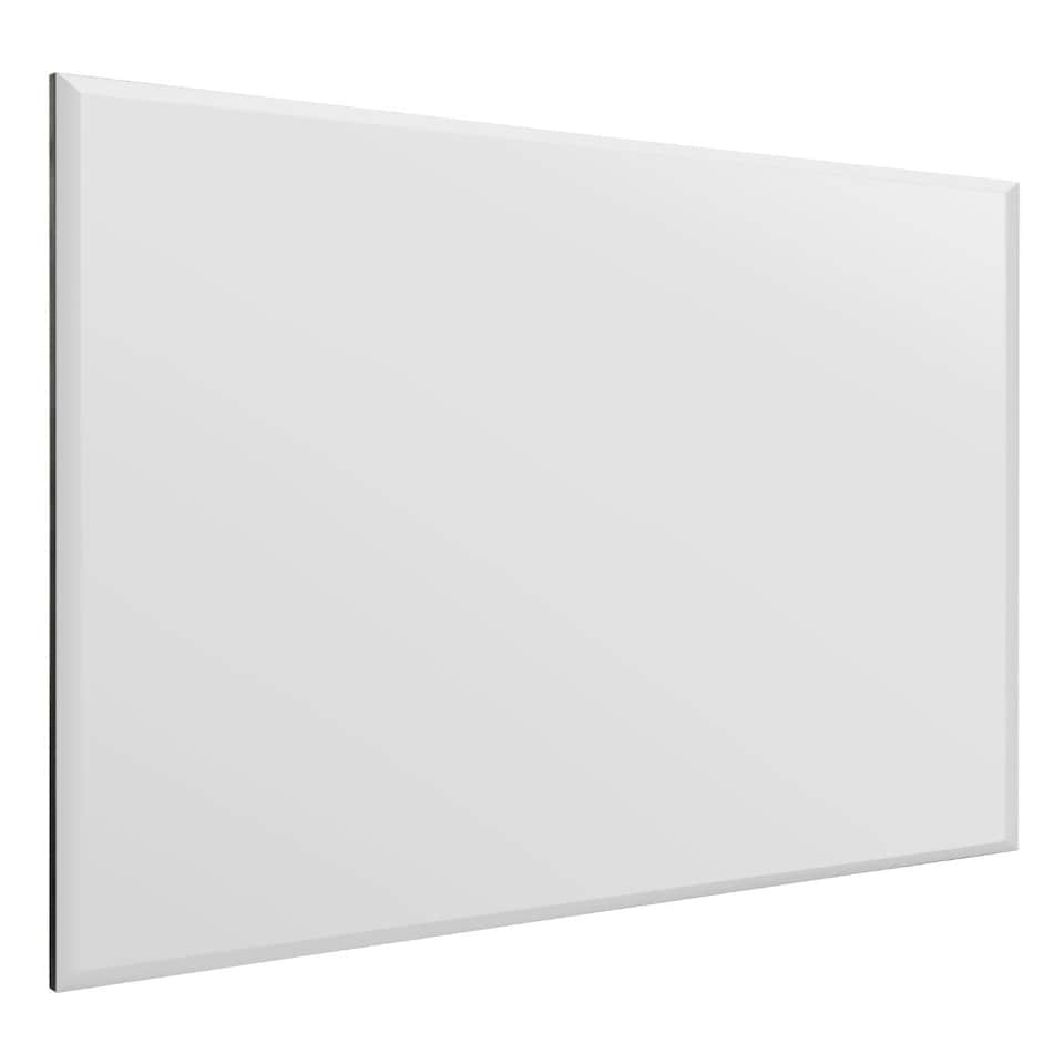 image 1 of The Moderni - All Glass Modern Bevelled Square Wall Mirror 39" X 39" (100x100CM) | Multi