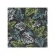 image 1 of Leaf Print On Dark Splash Back | White
