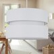 image 5 of Light Grey Layered Easy Fit Drum Light Shade Grey
