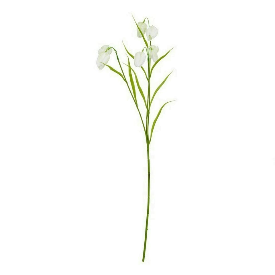 image 1 of The Natural Garden Collection Fritillaria (Single Stem Flower) - Plastic - L22 x W22 x H58 cm - White
