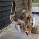 image 3 of Orange Geometric With Flowers (Blanket)