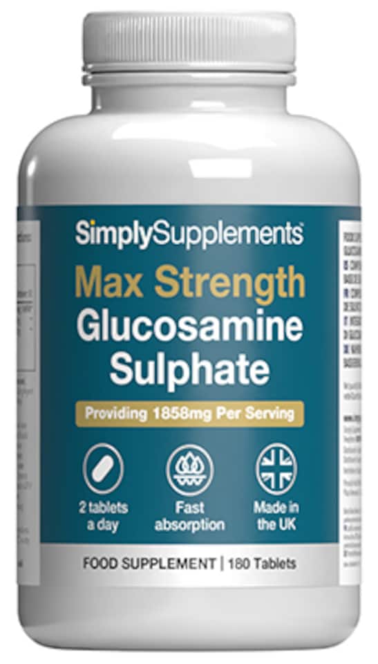 image 1 of Max Strength Glucosamine Sulphate 1858mg 2KCl