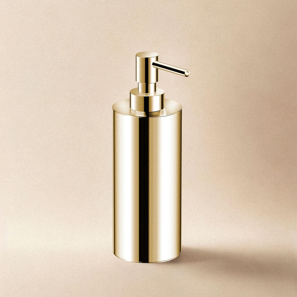 image 1 of COSMIC Soap dispenser, Glossy gold PVD, ARCHITECT S+ Collection