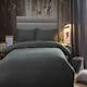 image 2 of Belledorm Brushed Cotton Duvet Cover - Charcoal - Double