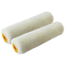 Stanley Hand Tools Mini Mohair Gloss Sleeve 100mm (4in) (pack 2) - Multi Colour - 100mm (4in)
