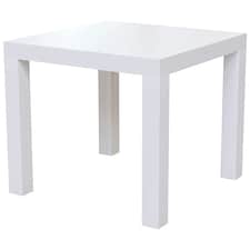 Vida Designs Beeston Side Table Sofa End Bedside Table, White