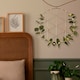 image 4 of WIRE GRID WITH LED LIGHTS AND LEAVES