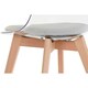 image 5 of Dining Chair DKD Home Decor Grey Wood Polycarbonate 54 x 47 x 81 cm Grey