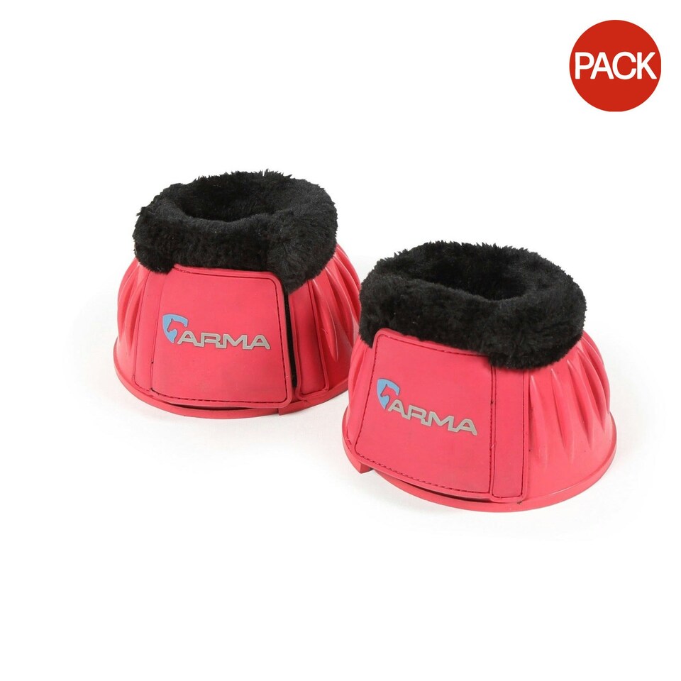 ARMA Horse Overreach Boots (Pack of 2) - Pink - X Full