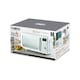 image 2 of 20L 800W Digital Microwave Mirror Door White and Chrome