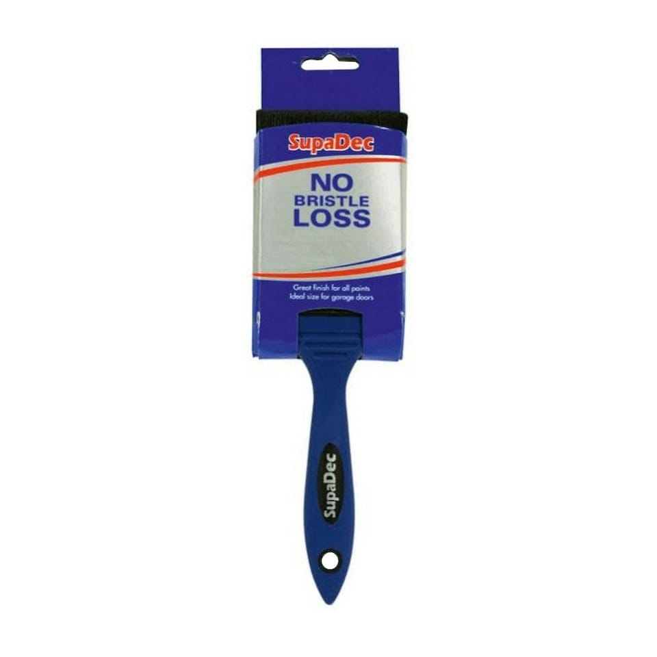 SupaDec No Bristle Loss Brush - Blue - 75mm