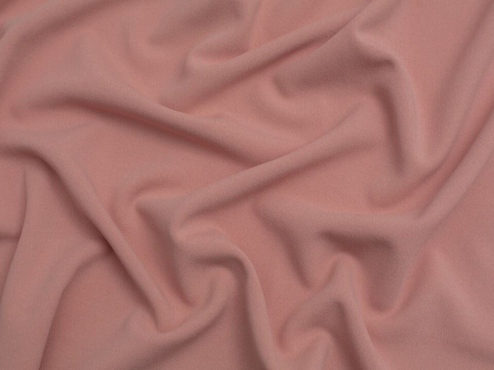Minerva Core Range Pink Heavy Scuba Crepe Stretch Knit Fabric for Dressmaking, 150cm / 59" Wide - per metre