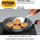 image 5 of Futura 10" Hard Anodised Frying Pan with Lid, Medium, Black