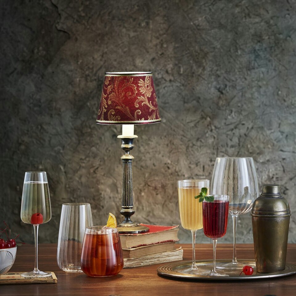 image 1 of Luigi Bormioli Optica Stemless, 450ml x 4