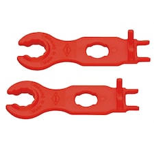 Knipex 97 49 66 2 Mounting Tool For Solar Cable Connectors Mc4 (multi-contact) (2 Pack) - Multi Colour - One Size
