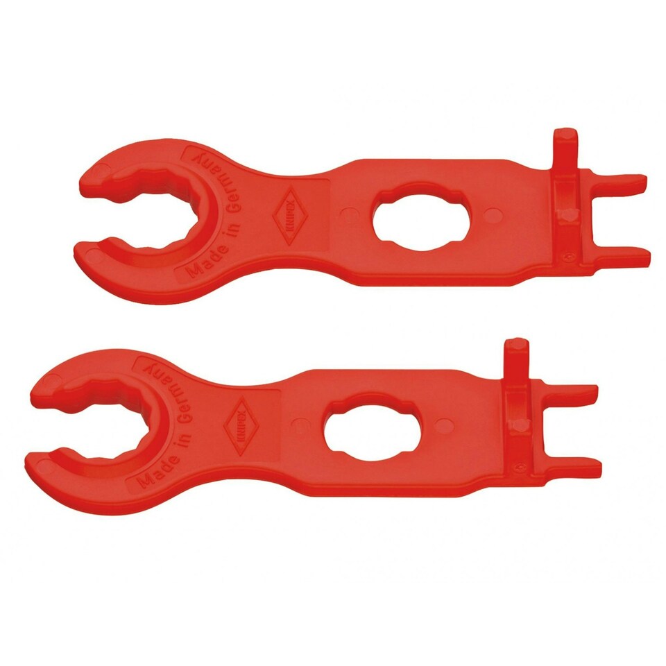Knipex 97 49 66 2 Mounting Tool For Solar Cable Connectors Mc4 (multi-contact) (2 Pack) - Multi Colour - One Size