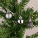 image 5 of Baubles Dark Grey 3cm, 24pcs Set