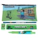 image 2 of Minecraft Bumper Stationery Set (Pack of 12) - Green - One Size