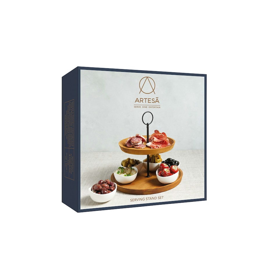 image 1 of Artesà 2-Tier Tapas Serving Stand