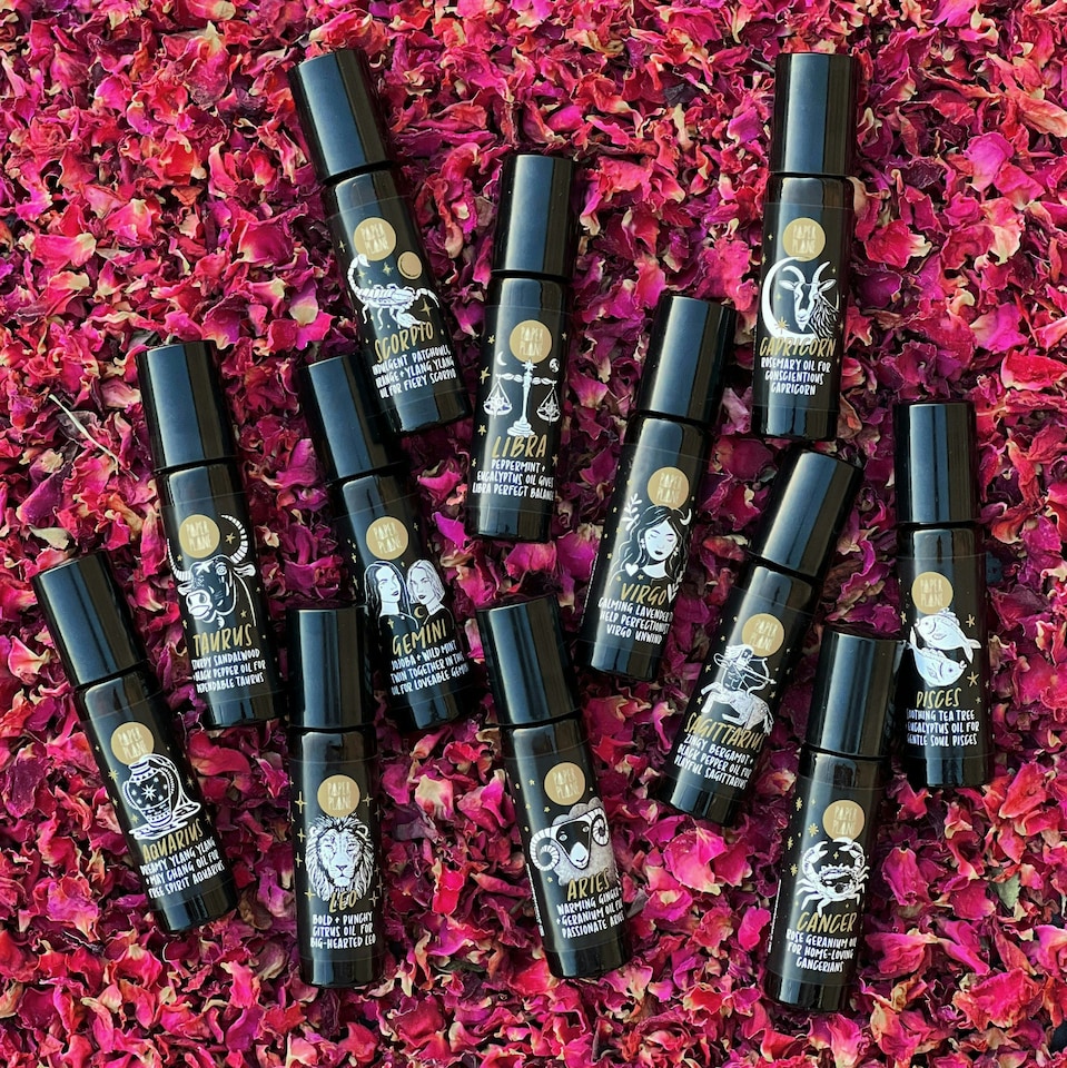 image 1 of Pisces Zodiac Pulse Point Oil