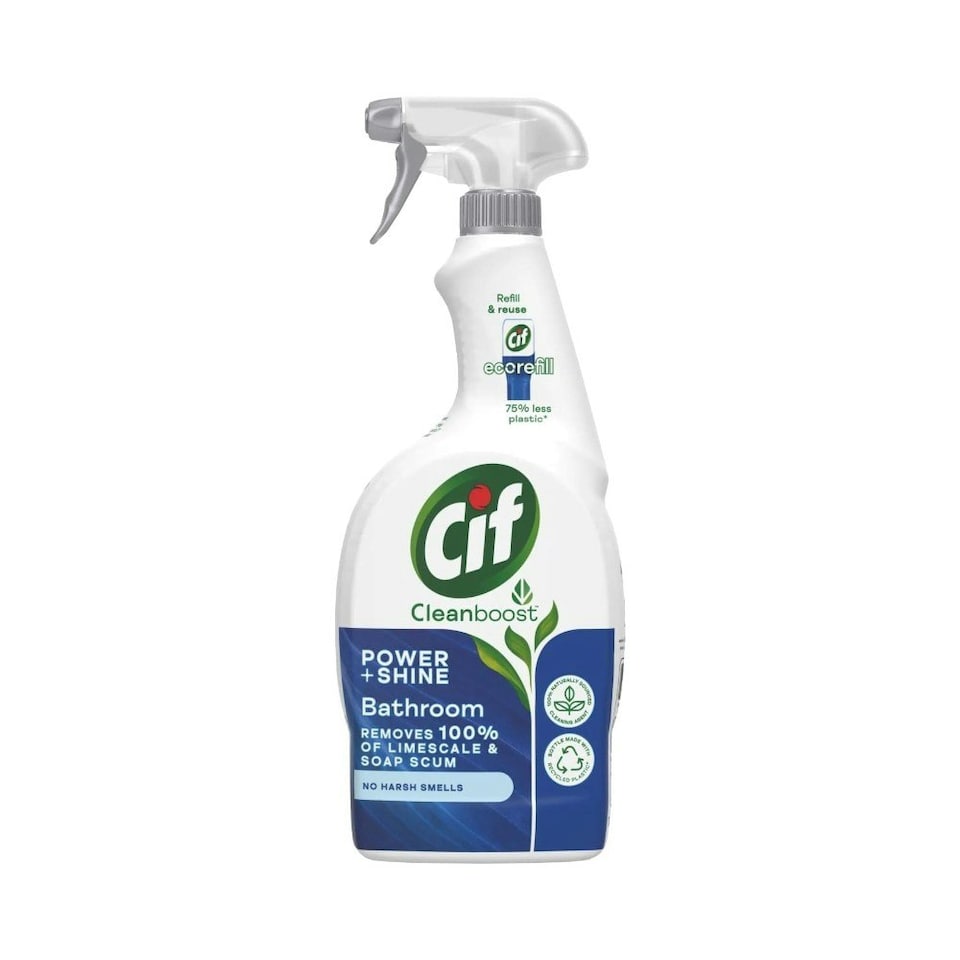 Cif Power & Shine Bathroom Spray 700ml x 6