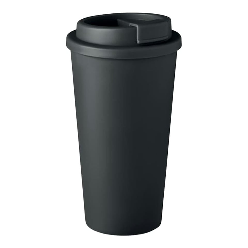 image 1 of MidOcean Tuesday Double-Walled 450ml Tumbler - Black - One Size | Black | 1