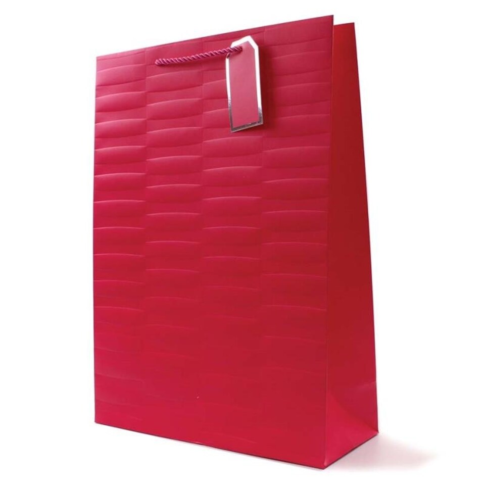 image 1 of Embossed Bright Coloured Extra Large Gift Bag
