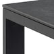 image 4 of Brentford Matt Black Ceramic Dining Table