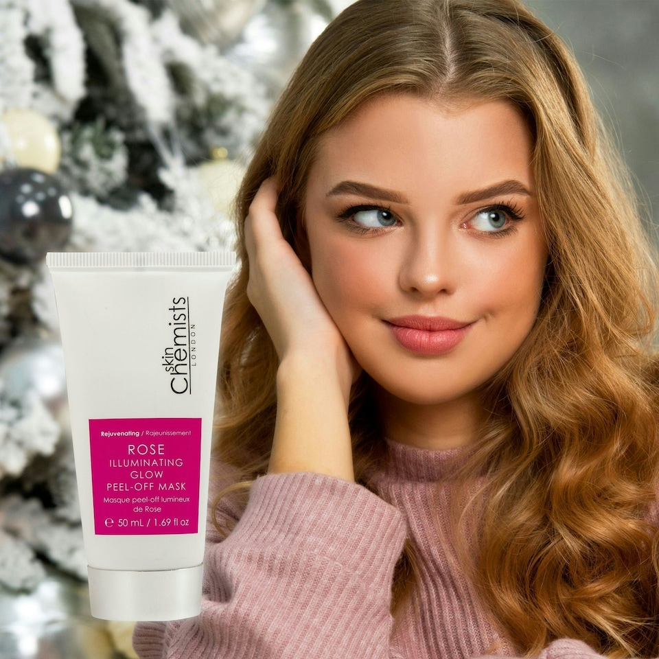image 1 of skinChemists Rose Illuminating Glow Peel Off Mask 50ml