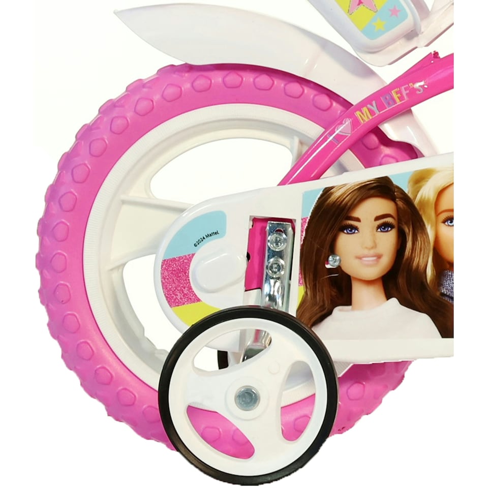 image 1 of Dino Barbie Bicycle 12 Inch