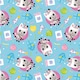 image 3 of Gabby's Dollhouse 3m Roll Wrapping Paper | Blue