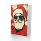 image 2 of Pop Art Santa Claus With Sunglasses Blank For Him Or Her Art Xmas Festive Christmas Card