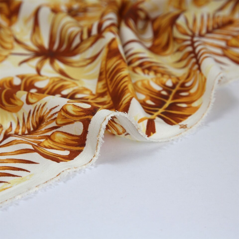 Gold Stretch Woven Crepe Fabric for Dressmaking, 146cm / 57" Wide - per metre