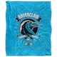image 1 of Harry Potter Learning, Wisdom, Wit Ravenclaw Blanket - Multicoloured - One Size