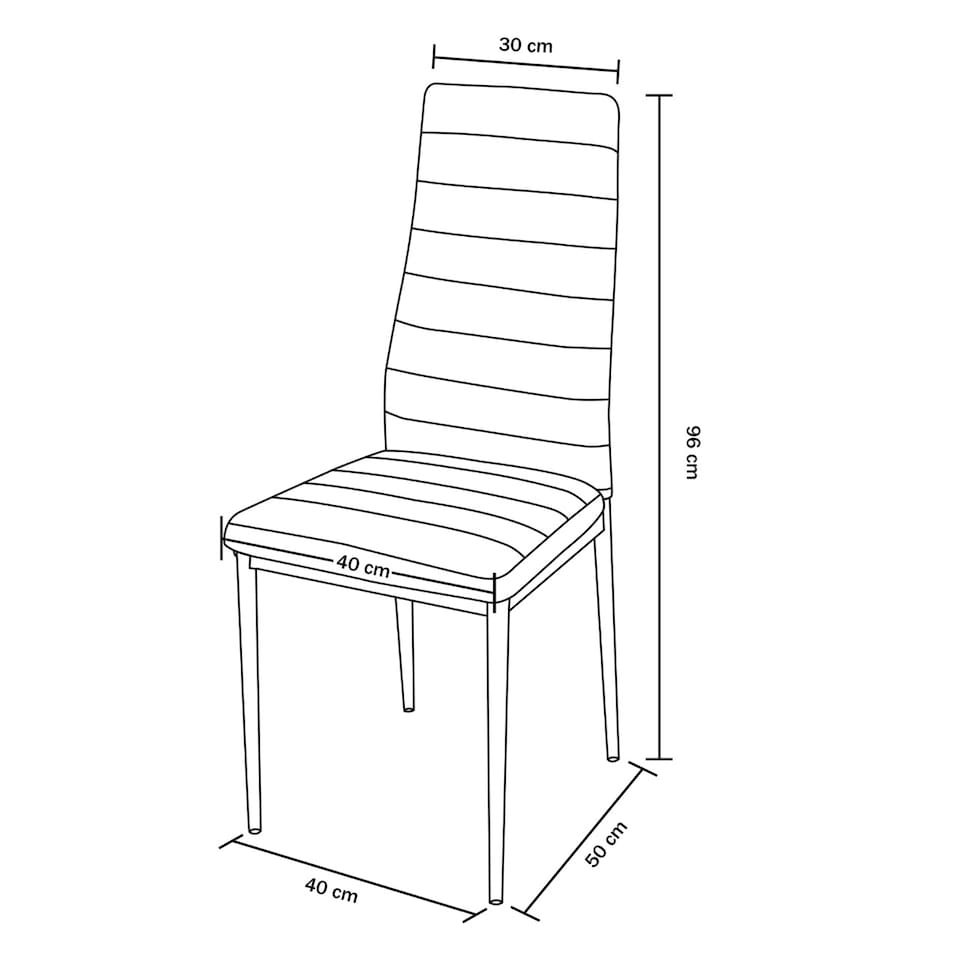 image 1 of Wooden Dining Table with 4 Grey Chairs and Bench - Dining Kitchen Room Furniture