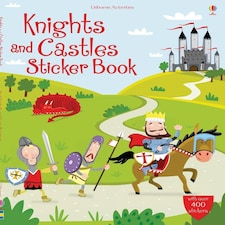 Knights & Castles Sticker Book - PAPERBACK - 18D Kids Activity & Sticker - Usborne (HC) - 9781409505815