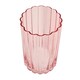 image 3 of Set Of 2 Hestia Bright Pink Scalloped Glass Tumblers - Large