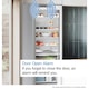 image 5 of Bosch 50-50 Integrated Fridge Freezer, Sliding Door Hinge, 249 Litre, 54cm - KIN85NSE0G