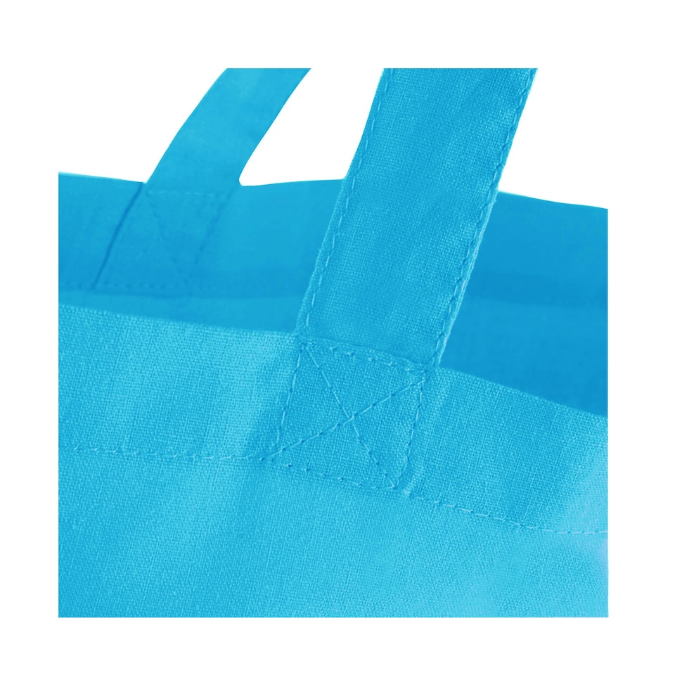 image 1 of Westford Mill Short Handle Bag For Life (Pack of 2) - Surf Blue - One Size Blue