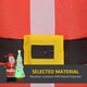 image 5 of Outsunny 7ft Christmas Inflatable Decoration Santa Claus and Christmas Tree